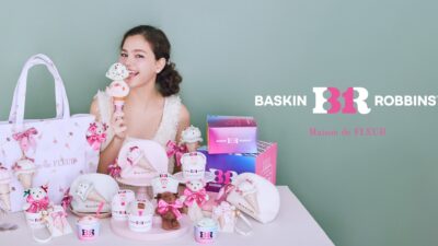 ポップで甘い世界観を表現｜Maison de FLEURがサーティワンとコラボ