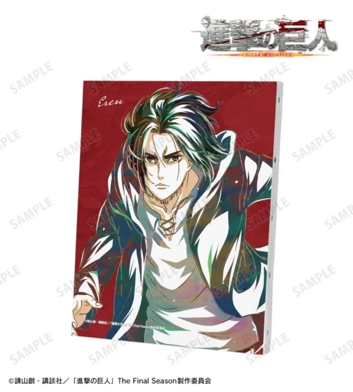Ani-Art 5th F0 Canvas Board (Eren)