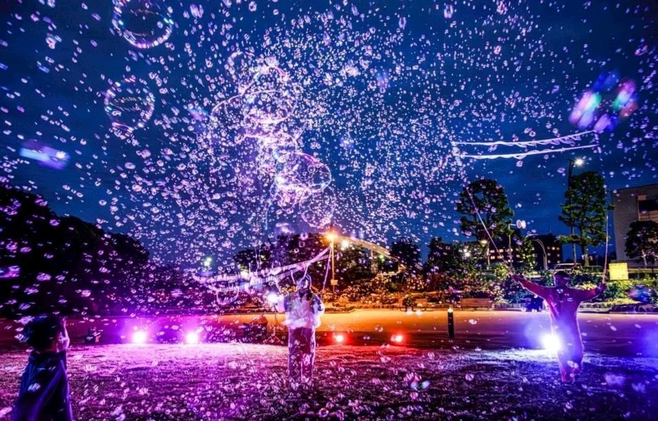 Night bubbles