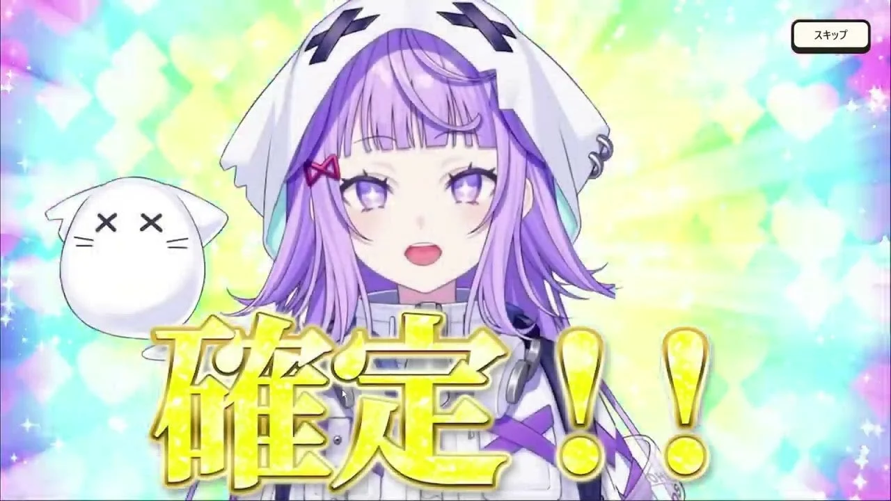 VTuber-style Character Confirmation Animation