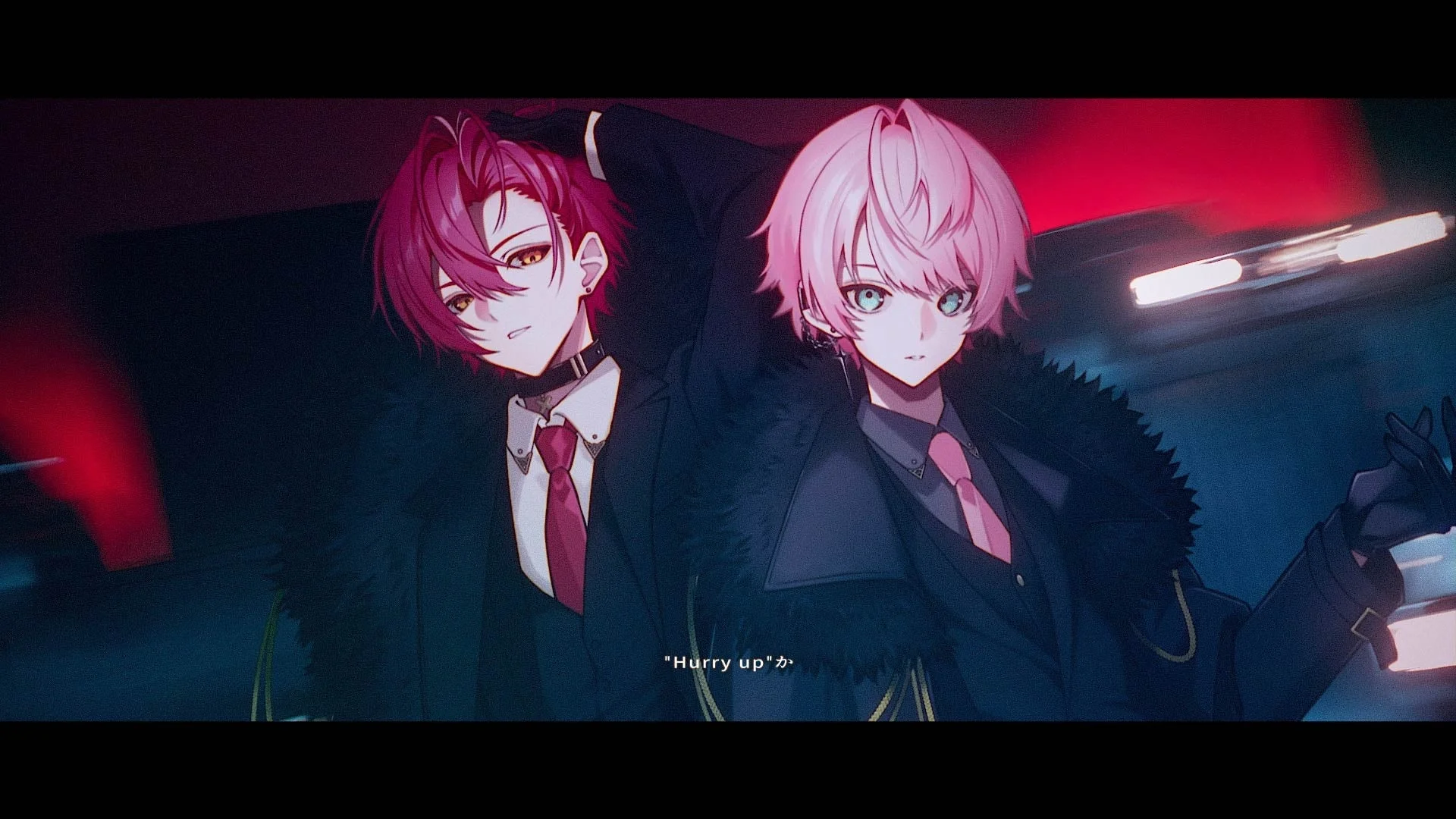 "Hurry up"か