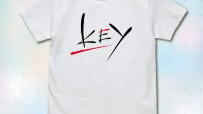 Keyファン必見！「Keyロゴ Tシャツ」がコミケ先行登場！長く愛せるタフな一着で推しへの愛を表現しよう！