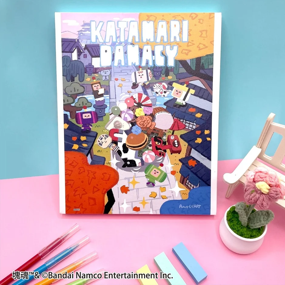 Katamari Damacy Canvas Art