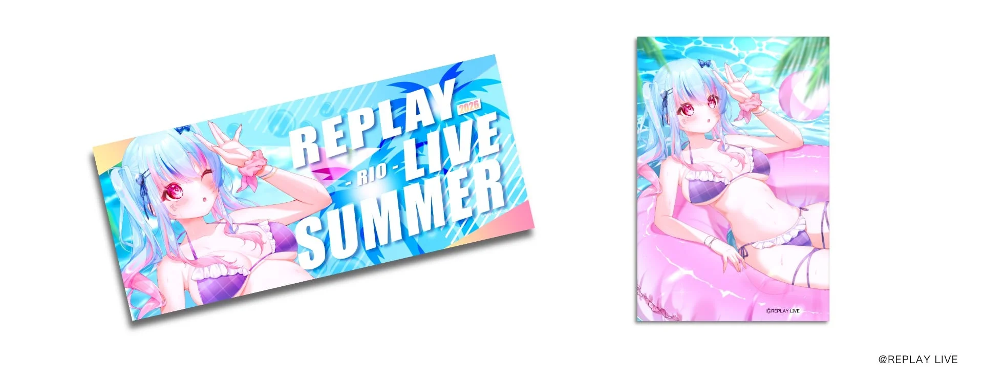 REPLAY LIVE SUMMER -2026- Goods Introduction