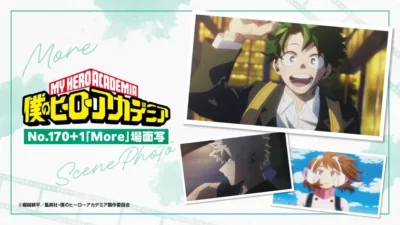 『僕のヒーローアカデミア』ファン必見！プロヒーローの“その後”を描く「More」場面写グッズが新登場！