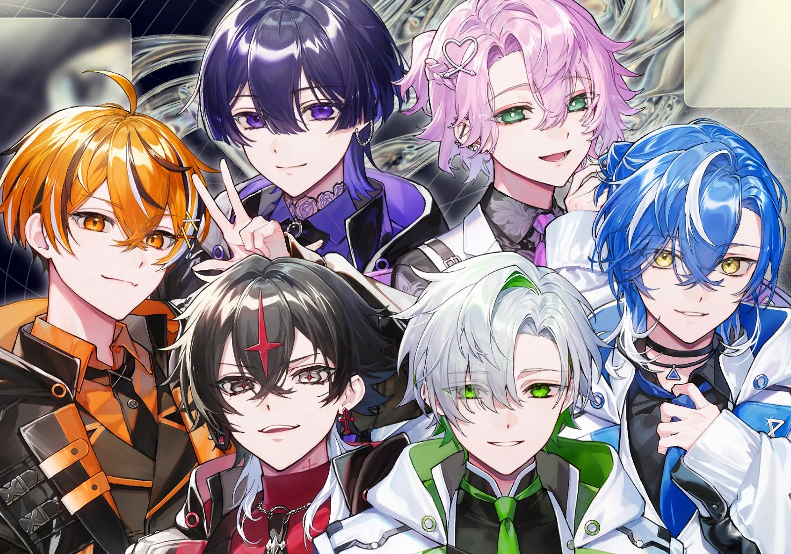 クロノヴァメンバーイラスト