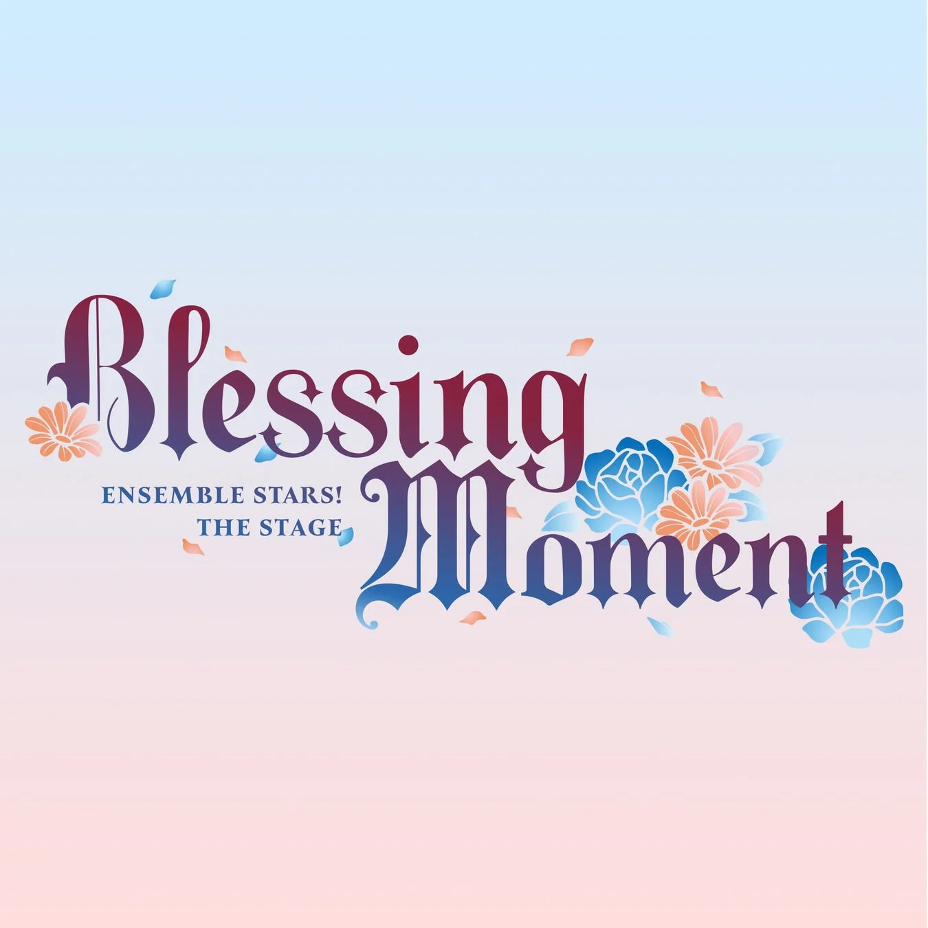"Ensemble Stars! THE STAGE -Blessing Moment-" Logo