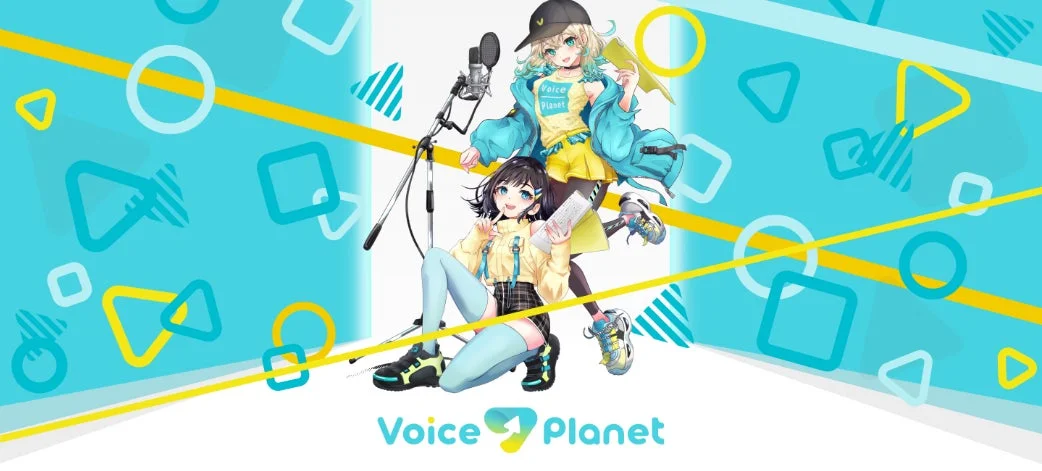 Voice Planet Logo Illustration