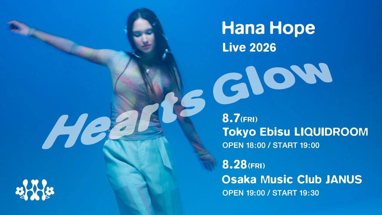 Hana Hope Live 2026 Hearts Glow