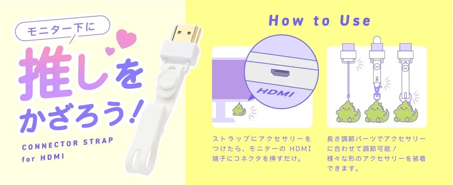 Product Features and How to Use HDMI Connector Strap