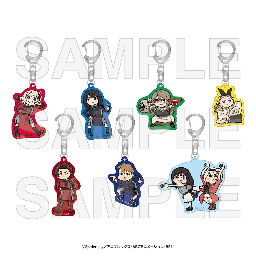 トレーディングアクリルキーホルダー