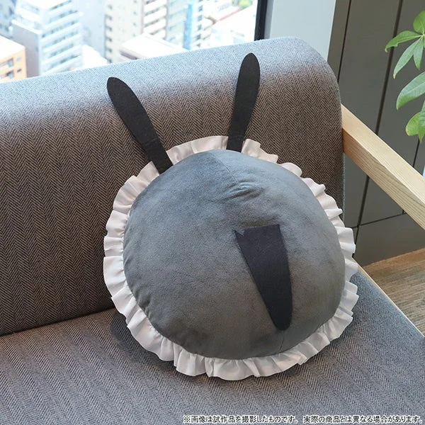 親父クッション（耳とフリル）