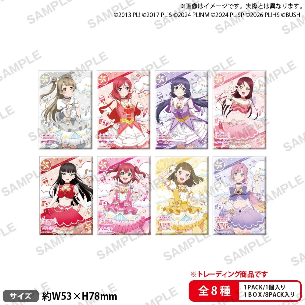 ラブライブ!シリーズ オフィシャルカードゲーム トレーディングしかくい缶バッジ DREAM LIVE!! ver. vol.5