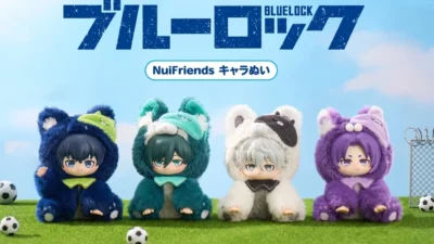 TVアニメ『ブルーロック』より、おやすみアイマスクが可愛い「NuiFriends キャラぬい」が予約開始！推しといつでも一緒！