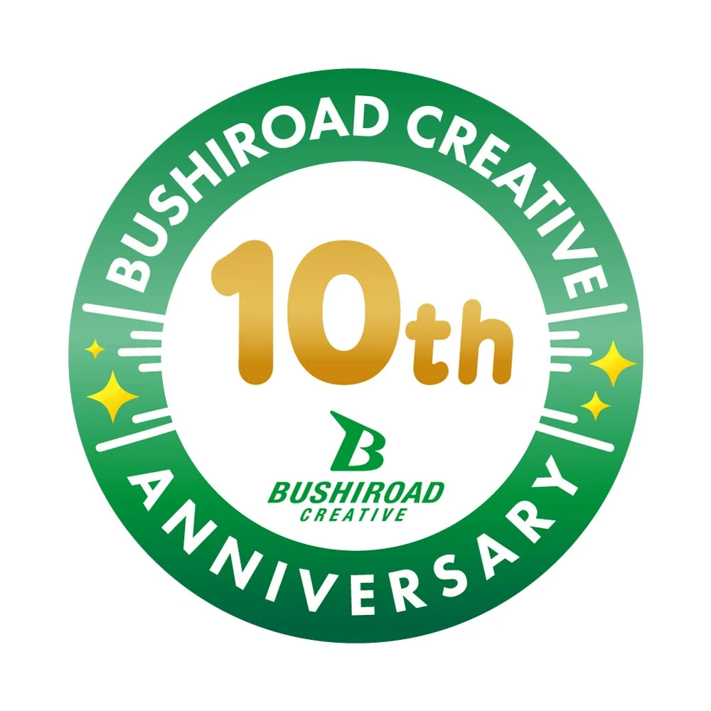 ブシロードクリエイティブ 10周年ロゴ