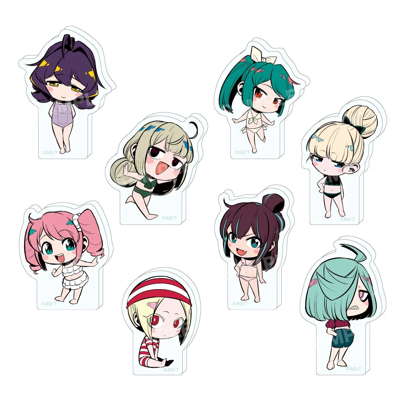 海だーっ!ミニアクリルブロック