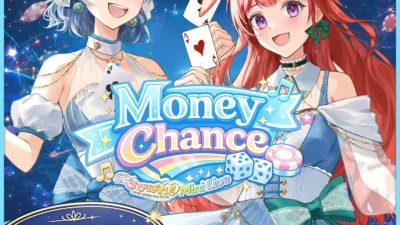 会いに行ける2.5次元アイドルVTuber「らびぱれ!!」、新曲披露後のリアルライブ「Money Chance」チケット販売開始！