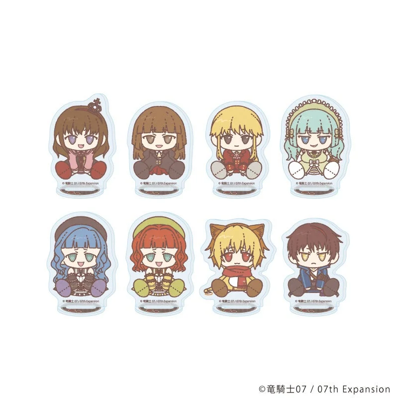 ぽてぬいアート アクリルぷちスタンド2