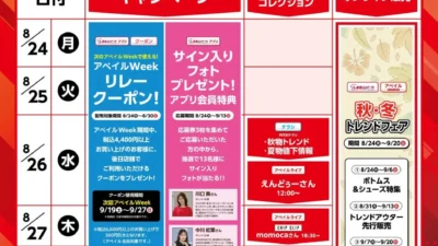 アベイル「アベイルWeek」で推し活がもっと楽しく！2.5次元アイドルコラボグッズや秋トレンド、お得なキャンペーンが盛りだくさん！