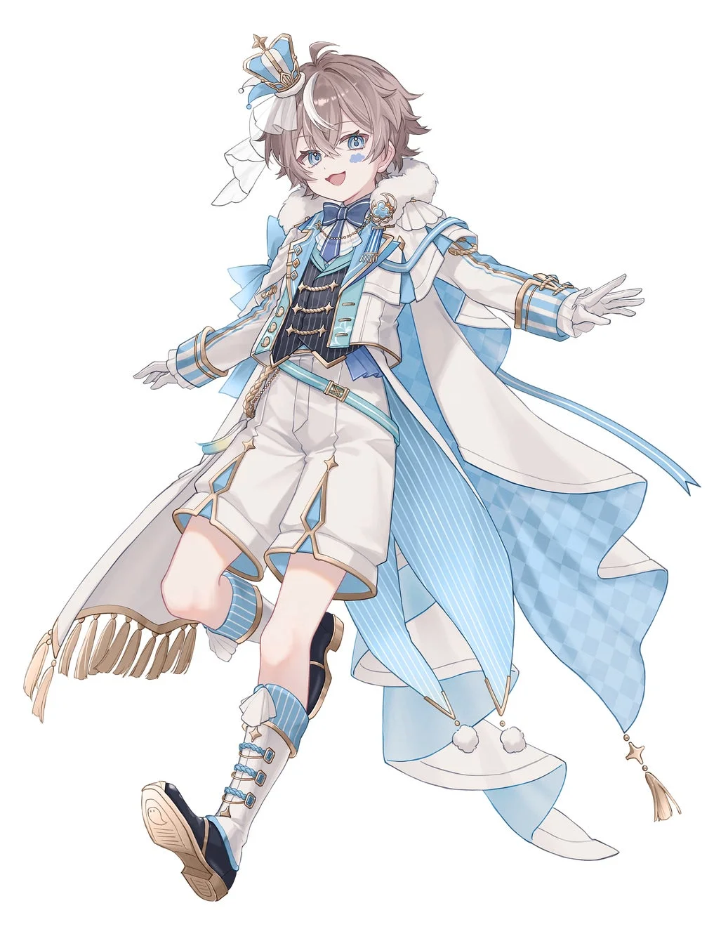 そらびびのLive2Dモデルイラスト