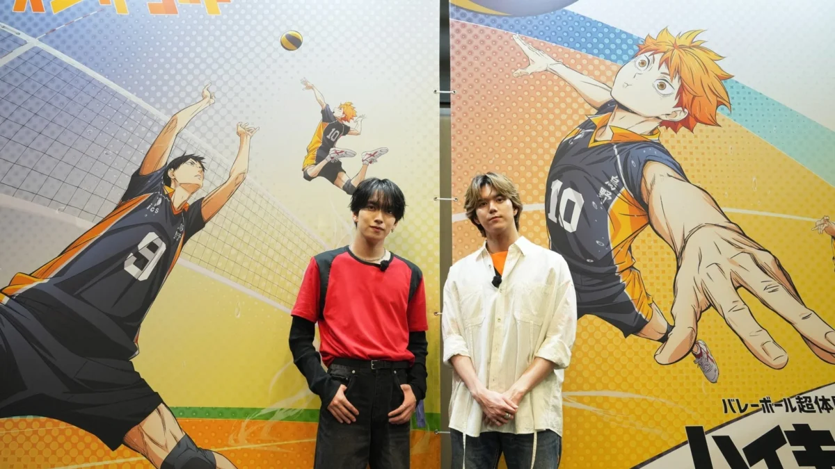 MAZZELのRANさん＆EIKIさんも大興奮！『ハイキュー!!オンザコート』でアニメの世界を超体験！
