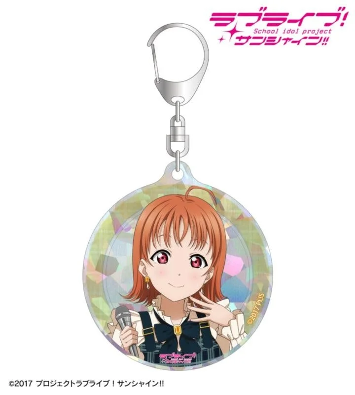 ホログラムアクリルキーホルダー