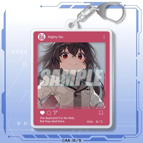 C賞:SNS風アクリルキーホルダー