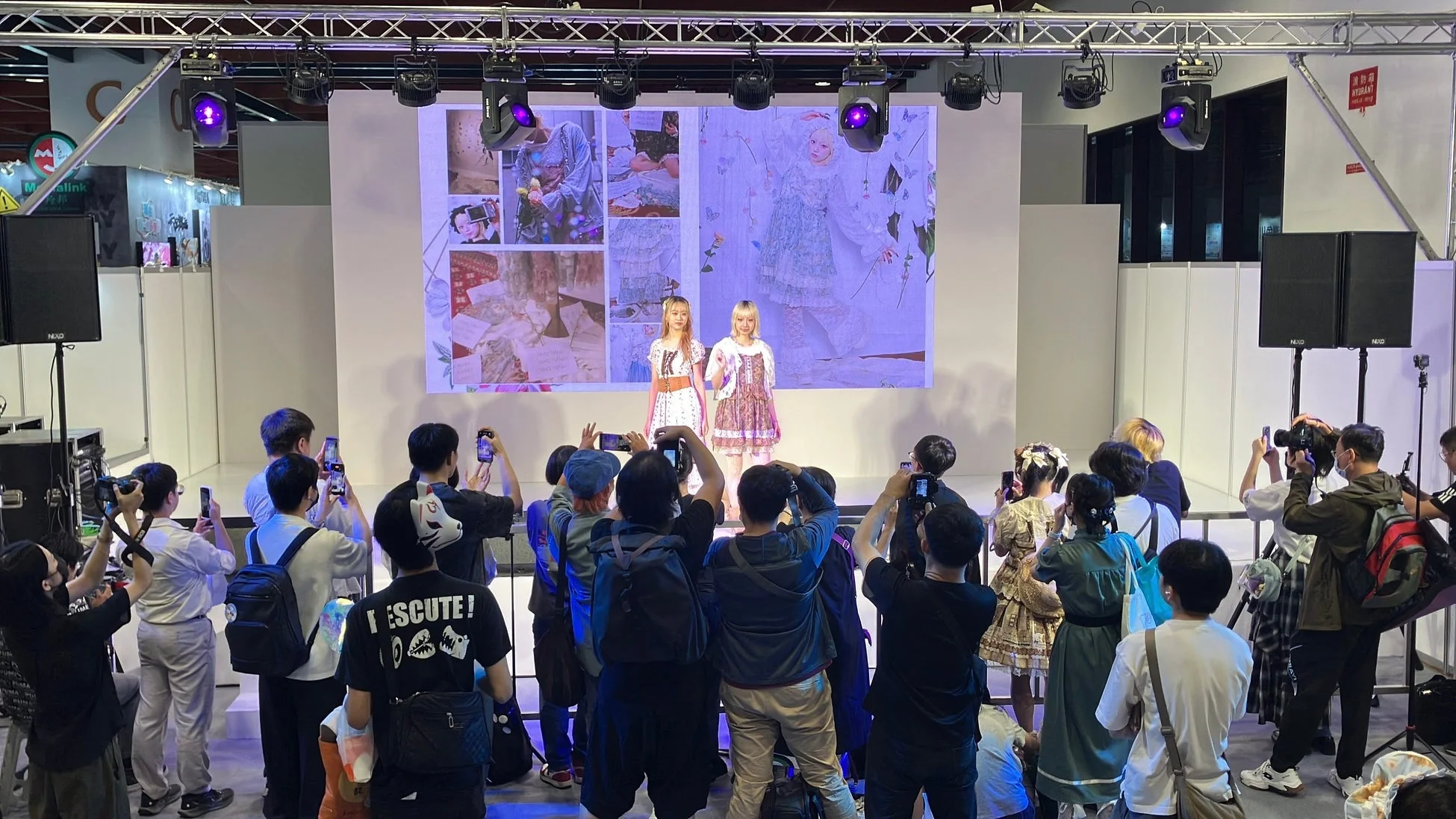 ファッションショーの様子