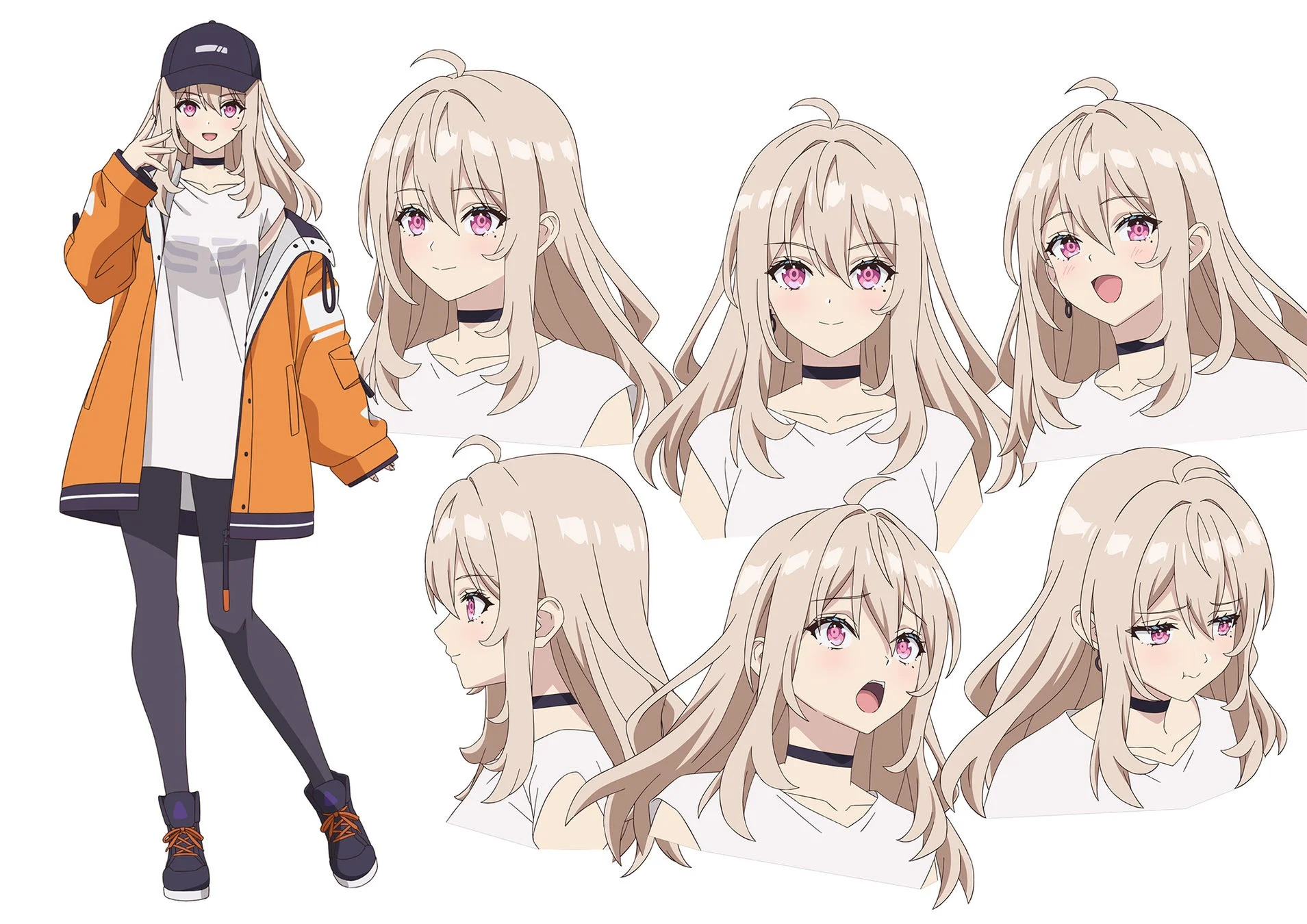 桐乃上凛のキャラクター設定画