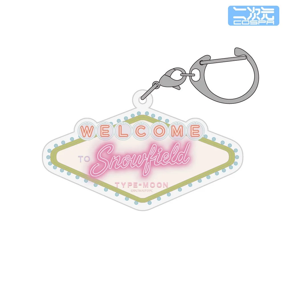 WELCOME TO Snowfield アクリルマルチキーホルダー
