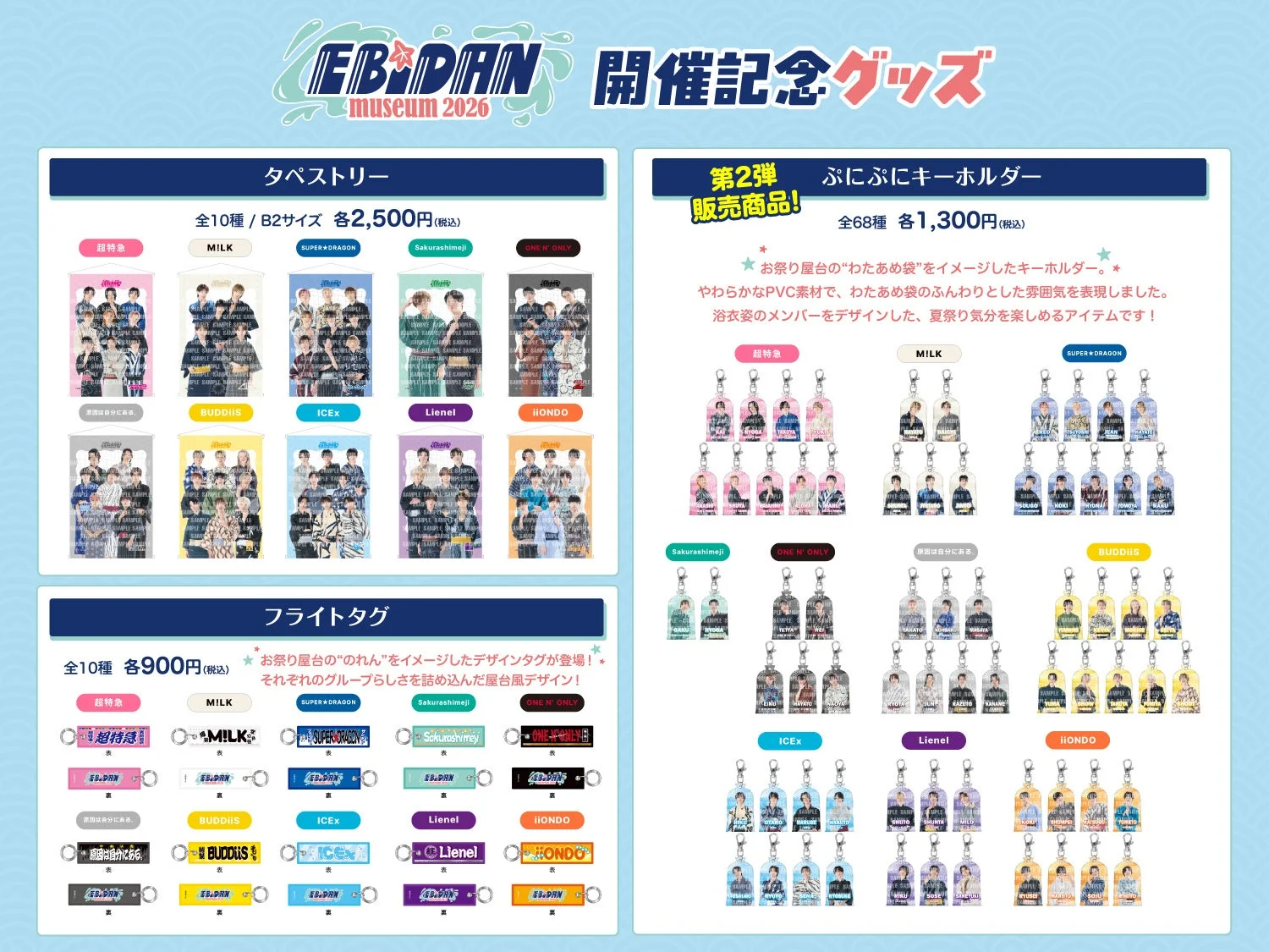 開催記念グッズ