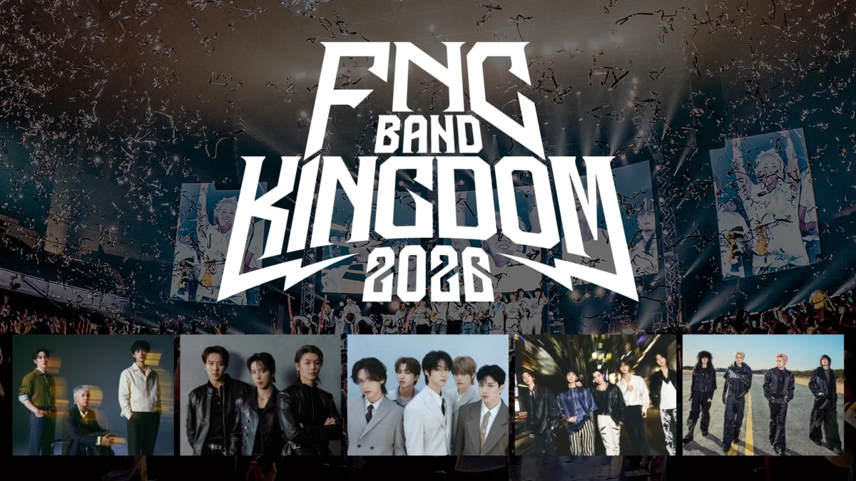 FTISLAND・CNBLUEら豪華バンド集結！『FNC BAND KINGDOM 2026』U-NEXTで独占ライブ配信決定！