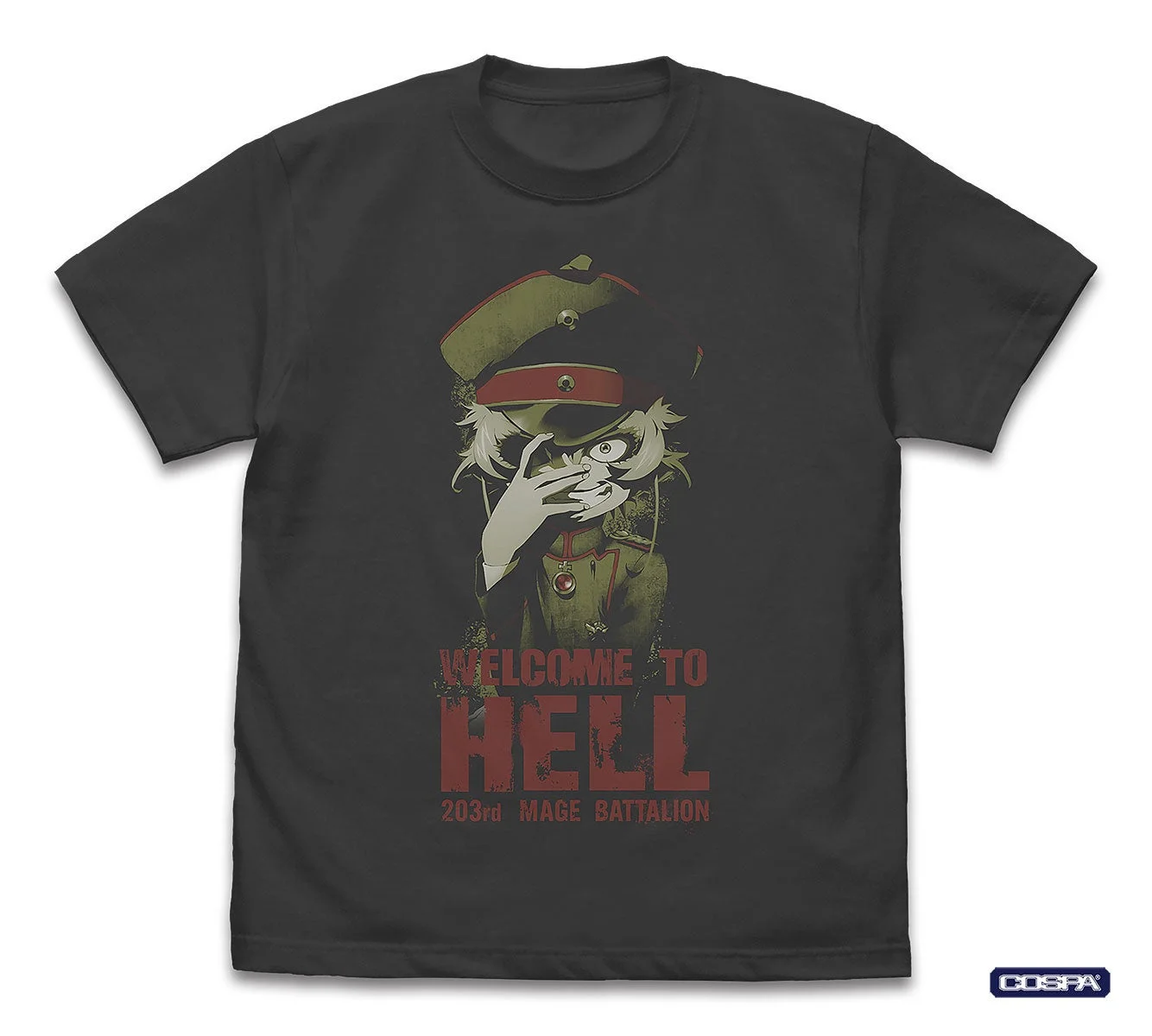 ターニャ 「地獄へようこそ」 Tシャツ