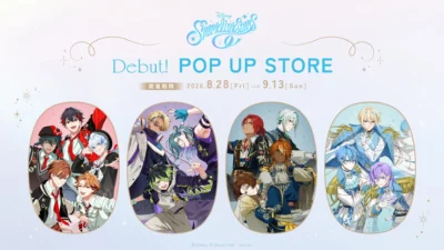 『ディズニー スパークリンク・スターズ』初の公式グッズが「Debut!」POP UP STOREに登場！