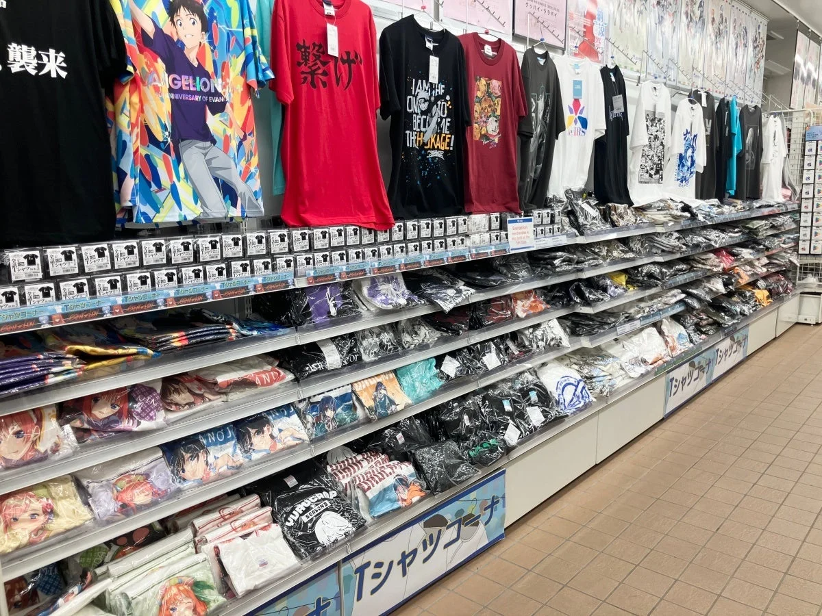 Tシャツコーナー、エヴァンゲリオン