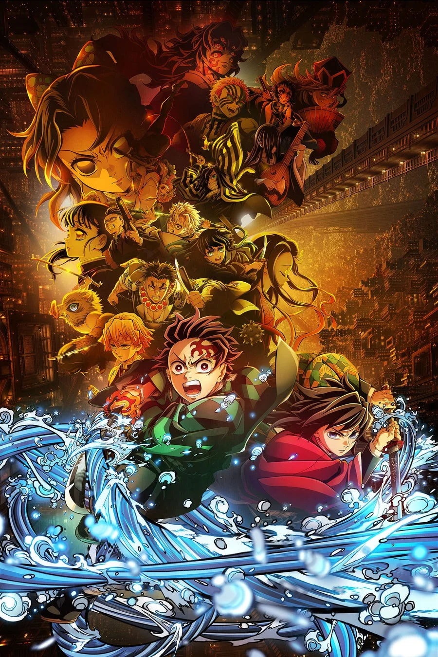 鬼滅の刃 主要キャラクター集合