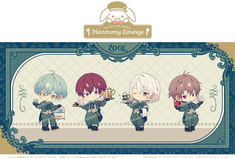 『アイドリッシュセブン』コラボカフェ第7弾「ŹOOĻ Gothic Tea House」が8月22日より開催！新規ビジュアルグッズやGratteコラボも要チェック！
