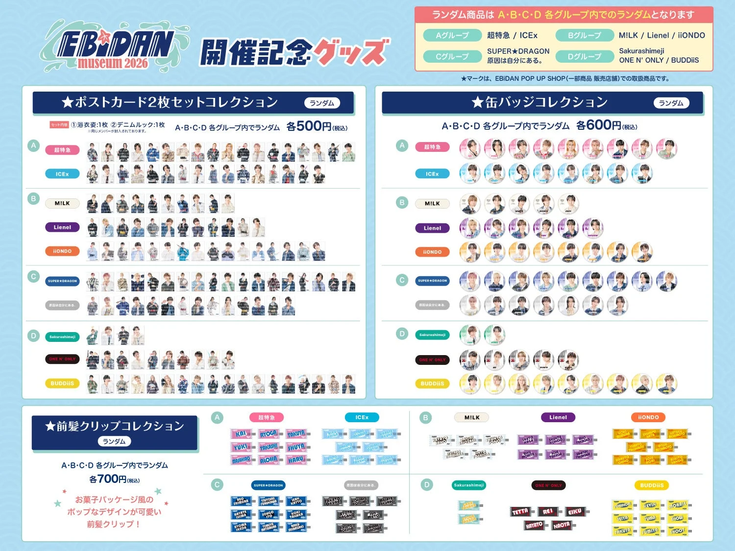 開催記念グッズ