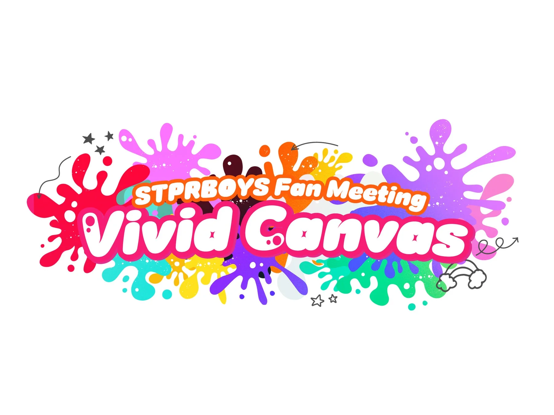 STPRBOYS Fan Meeting Vivid Canvas
