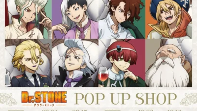 TVアニメ『Dr.STONE』POP UP SHOP「対話」が東京・大阪で開催決定！新規描き下ろしグッズで推し活をさらに楽しもう！