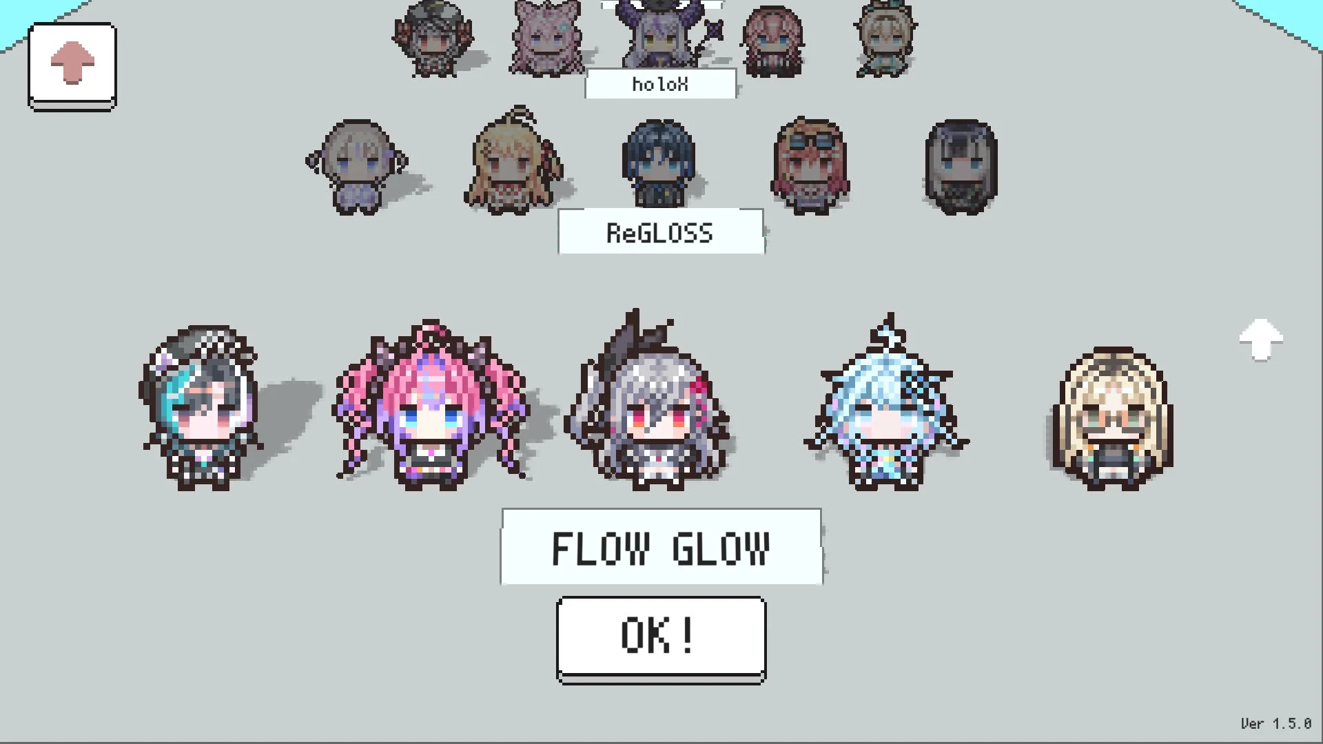 holoX ReGLOSS FLOW GLOW OK! Ver 1.5.0