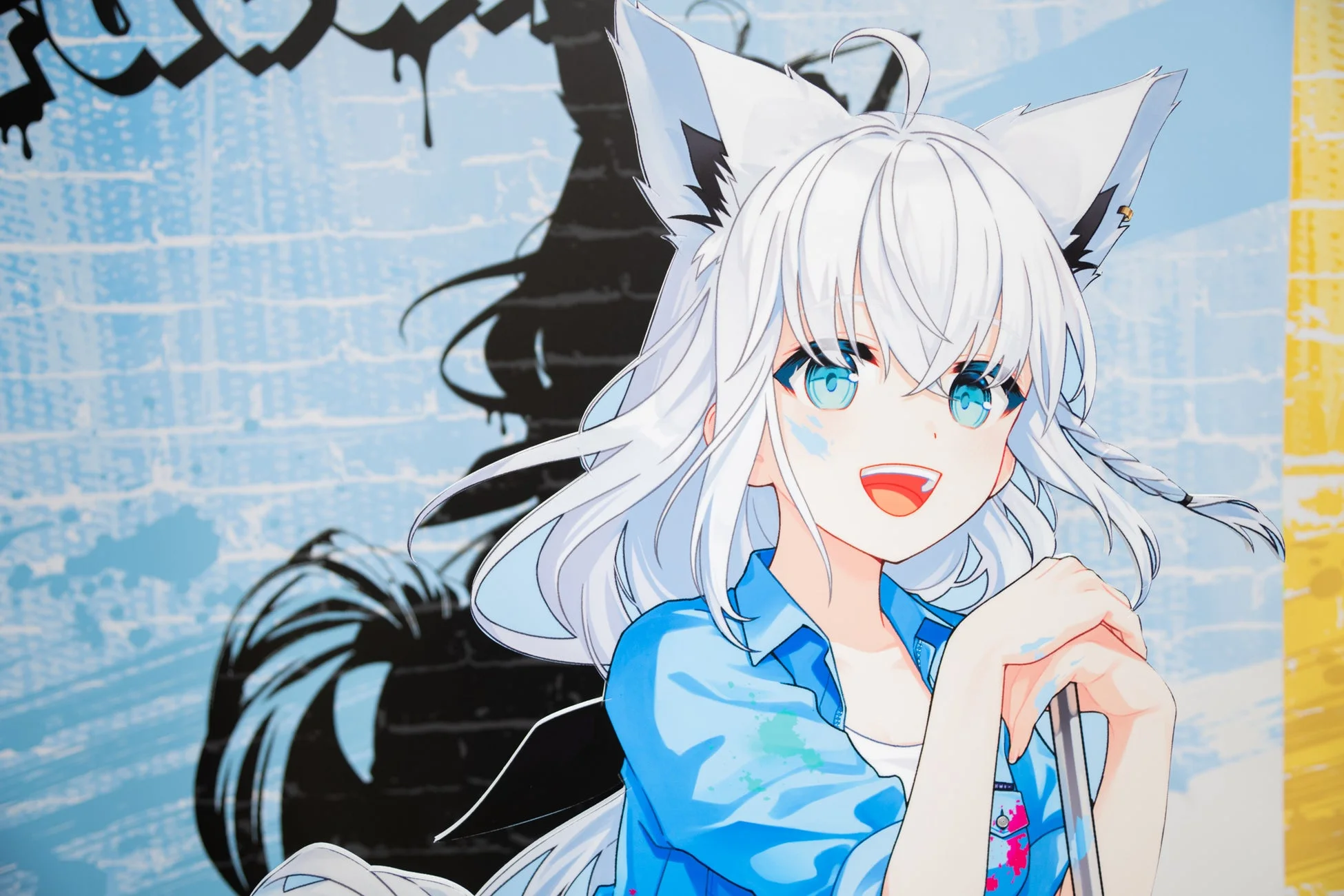 アニメキャラクター狐耳