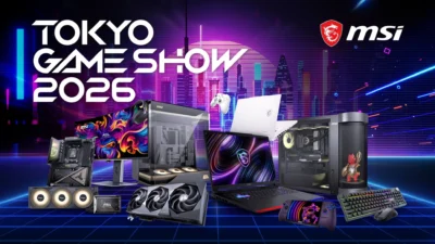 MSIが『東京ゲームショウ2026』の出展情報を公開！最新ゲーミング製品の体験、豪華ゲストによるステージイベント、限定キャンペーンが盛りだくさん！