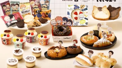 アニメ「ハイキュー!!」コラボがパワーアップ！強豪校集結の「調理ジッシュー!!」テーマで限定パン＆スイーツ、グッズが新登場！
