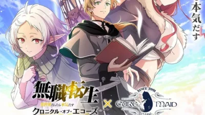 「無職転生 クロニクル・オブ・エコーズ」コラボカフェ開催決定！限定メニュー＆グッズで“クロエコ”の世界を堪能しよう！