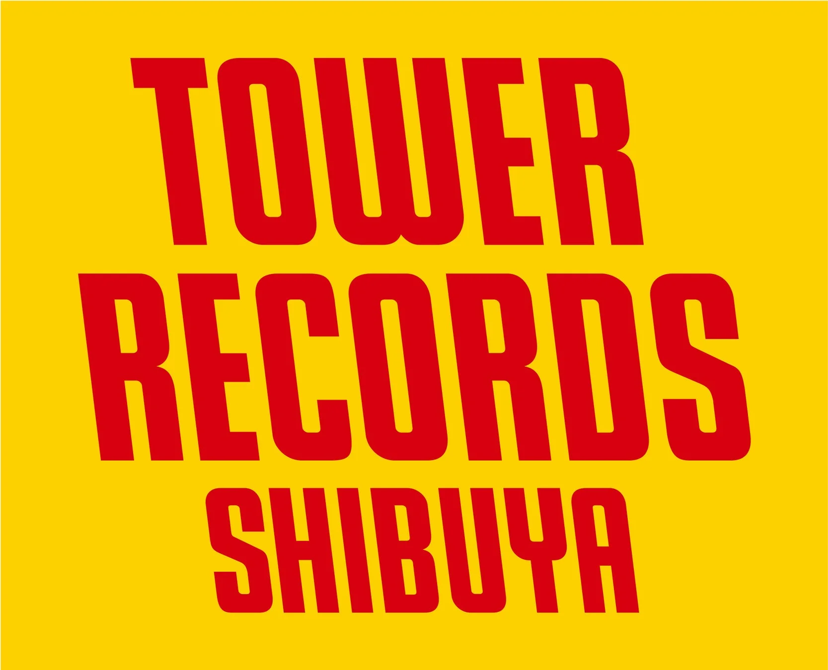 TOWER RECORDS SHIBUYA ロゴ