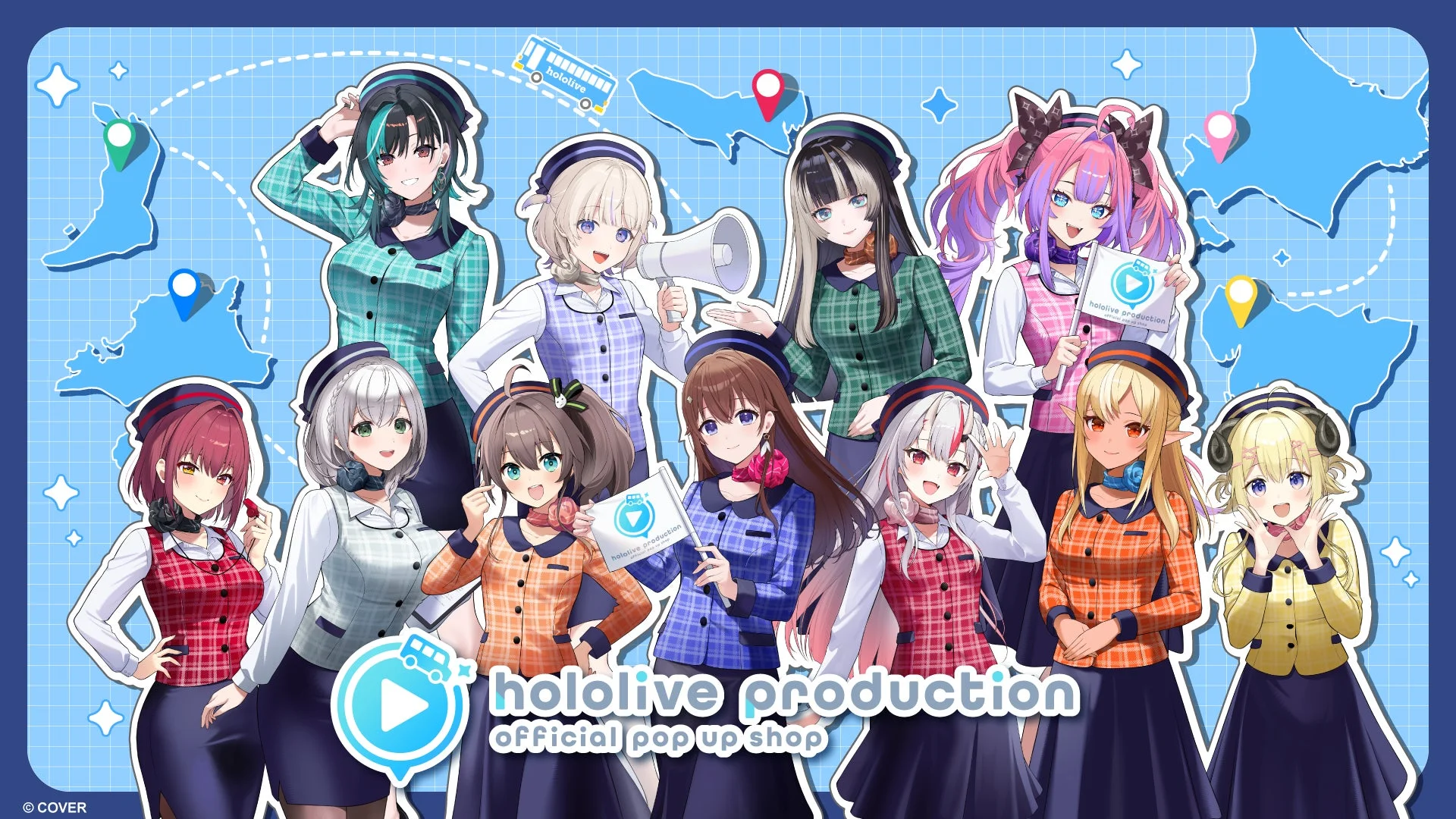 hololive production official pop up shop