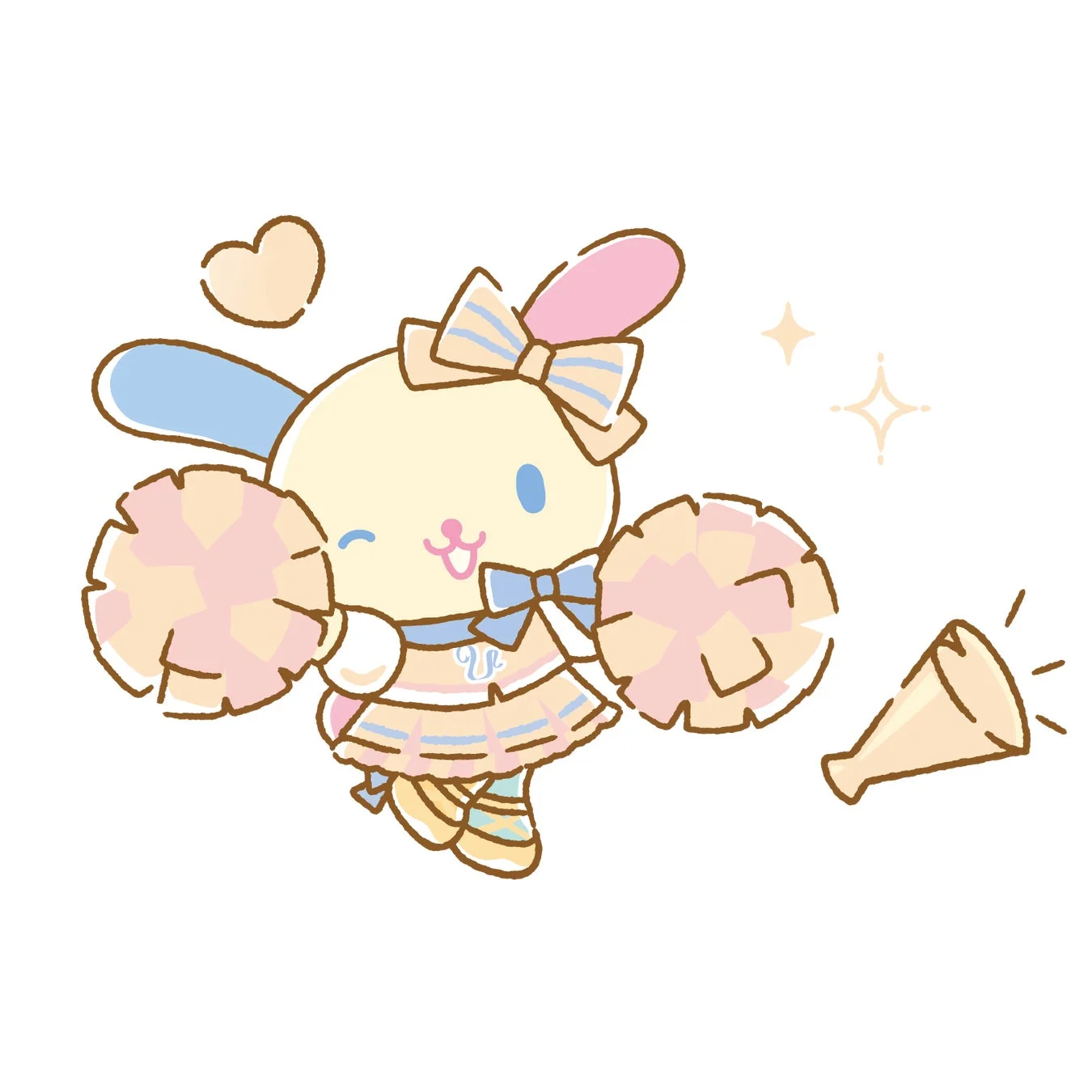 キャラクター うさぎ チアリーダー