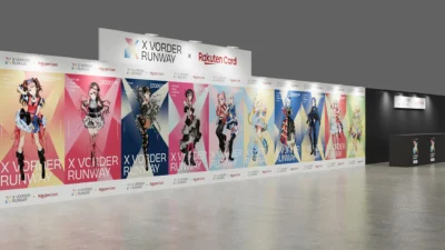 “ファッションショー×音楽ライブ”「X VORDER RUNWAY」に楽天カードスペシャルブースが登場！豪華特典で推し活をさらに盛り上げよう！