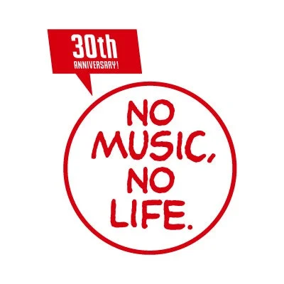 NO MUSIC, NO LIFE. 30周年ロゴ